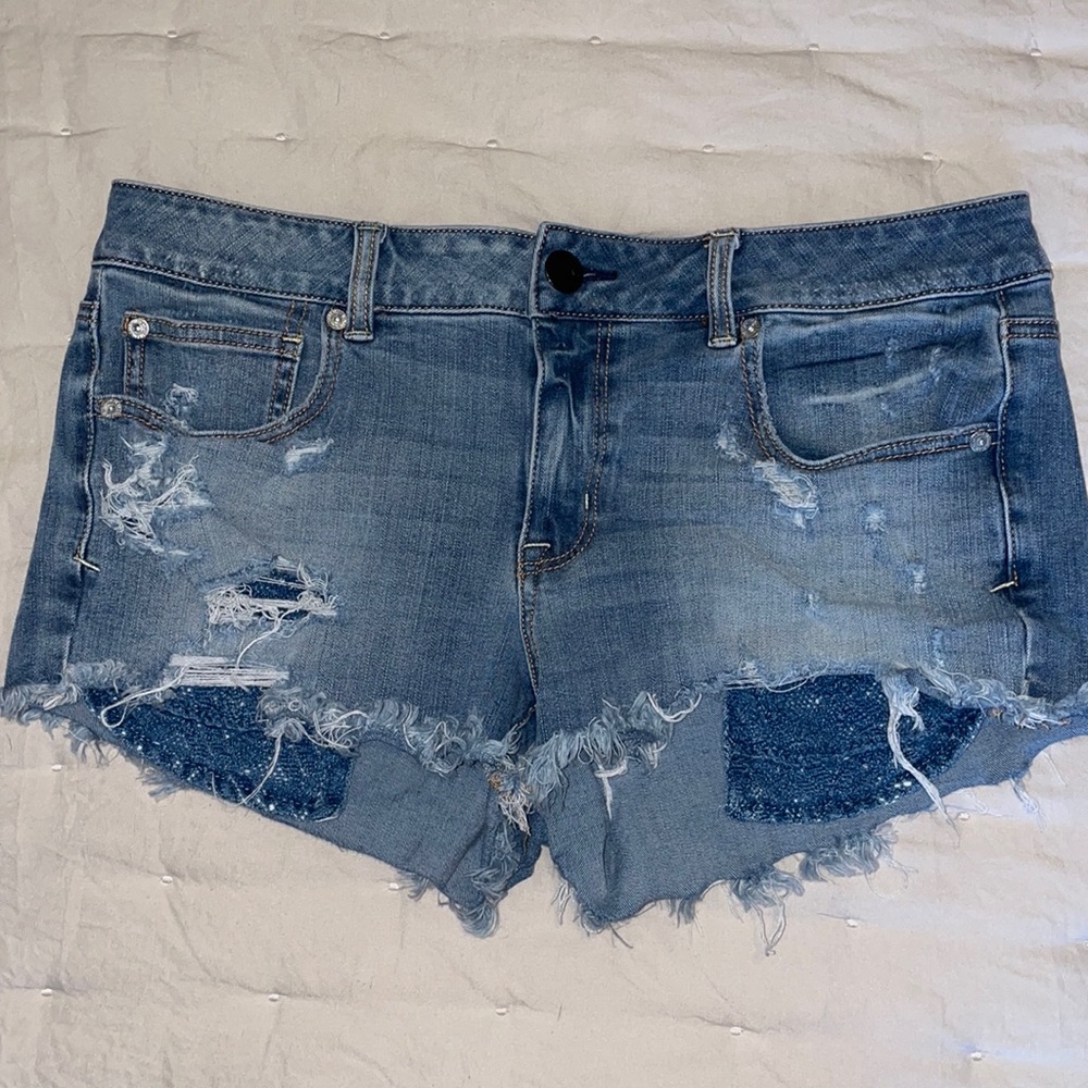 AE Distressed Shortie